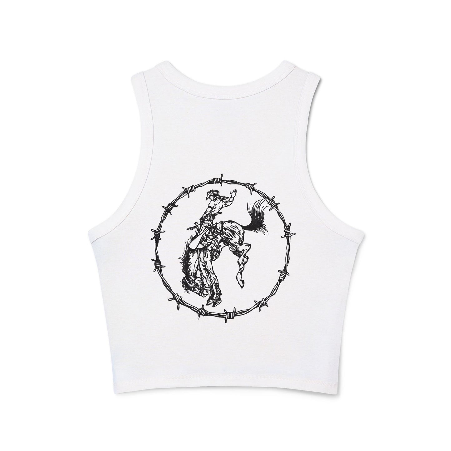 Women's Micro Rib Racer Tank Top
